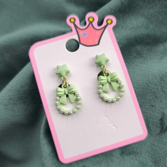 Klipši meitenēm Zaļganas bantes